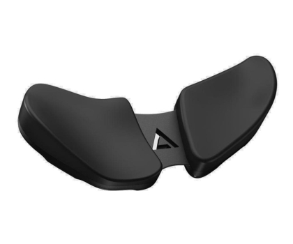 Podkładka pod mysz Deltahub Carpio V2 - L Czarny Prawa CR-L-BL-D
